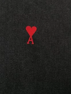 Prix Abordable AMI Paris Veste matelassée en denim vestes bomber homme 9 AMI Paris veste matelassée en denim