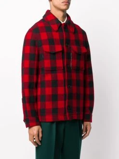 AMI Paris veste boutonnée à carreaux