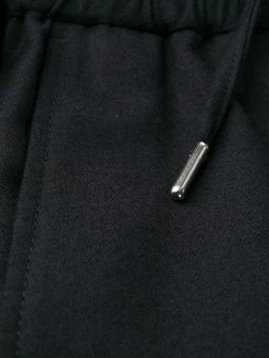 AMI Paris pantalon texturé crop