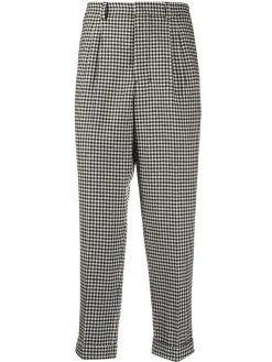 AMI Paris pantalon fuselé à carreaux