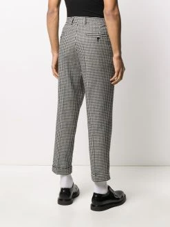 AMI Paris pantalon fuselé à carreaux