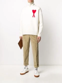 AMI Paris pantalon fuselé à pinces