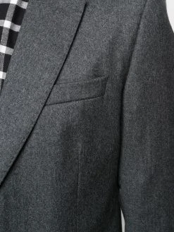 AMI Paris blazer en laine vierge à simple boutonnage