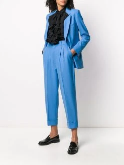 AMI Paris chemise volantée à pois