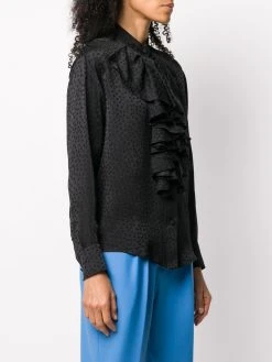 AMI Paris Petit Prix Chemise volantée à pois chemises femme 7 AMI Paris chemise volantée à pois