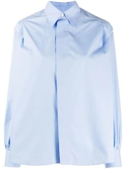 AMI Paris chemise structurée à fermeture dissimulée