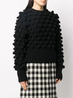 AMI Paris pull à pompons