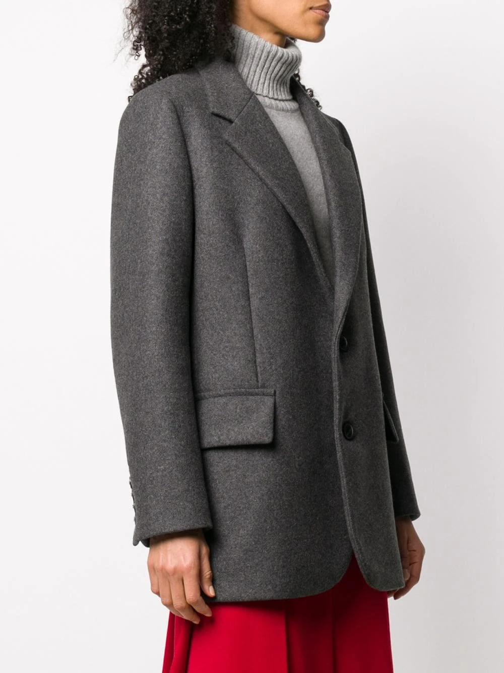 AMI Paris Haute Qualité Blazer droit classique blazers femme 3 AMI Paris blazer droit classique