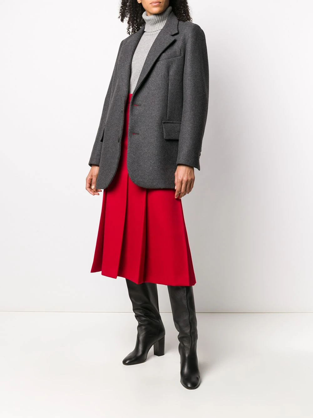 AMI Paris Haute Qualité Blazer droit classique blazers femme 2 AMI Paris blazer droit classique