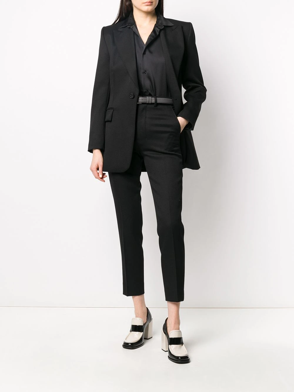 AMI Paris Bas Prix Pantalon de costume slim pantalons slim femme 2 AMI Paris pantalon de costume slim