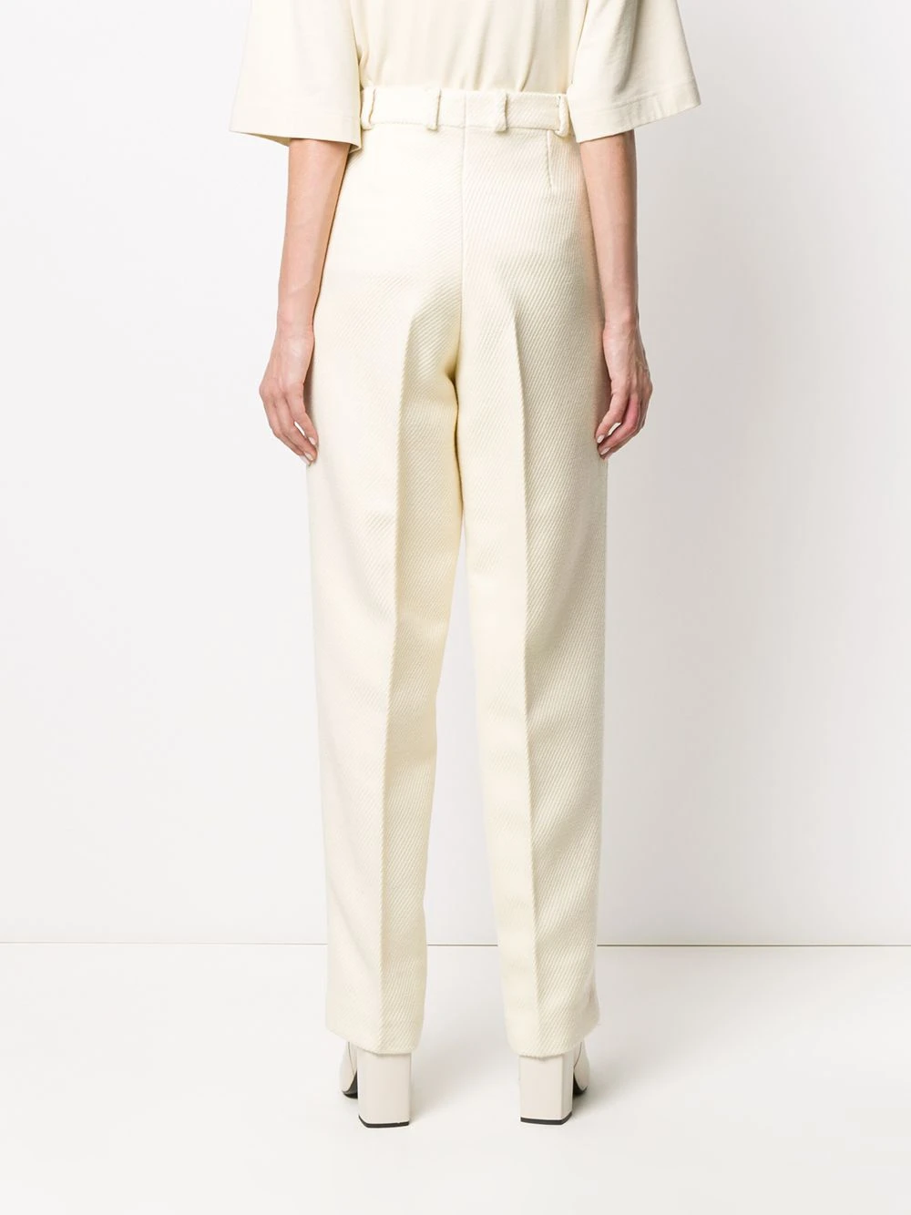 Prix Avantageux AMI Paris Pantalon droit à taille haute pantalons taille haute femme 4 AMI Paris pantalon droit à taille haute