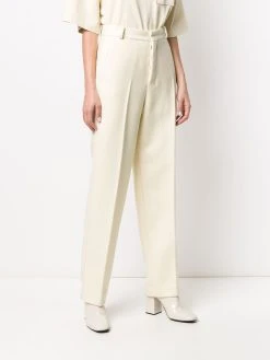 Prix Avantageux AMI Paris Pantalon droit à taille haute pantalons taille haute femme 9 AMI Paris pantalon droit à taille haute