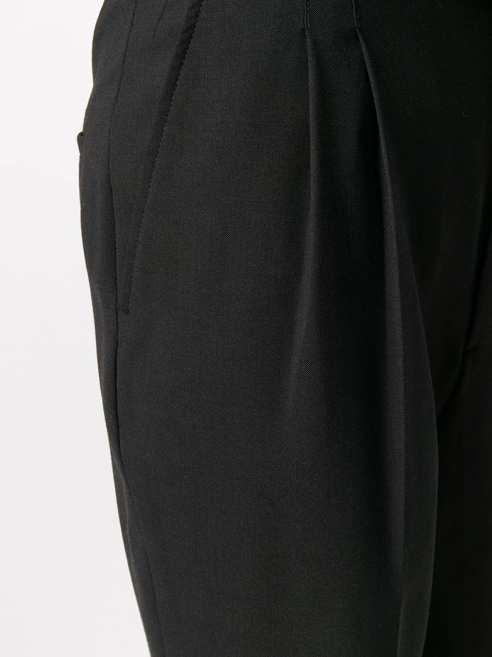 AMI Paris Pantalon de costume crop Soldes pantalons raccourcis femme 5 AMI Paris pantalon de costume crop