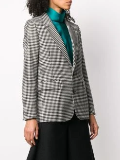 AMI Paris Blazer droit à carreaux Qualité Excellente blazers femme 7 AMI Paris blazer droit à carreaux