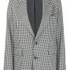 AMI Paris blazer droit à carreaux