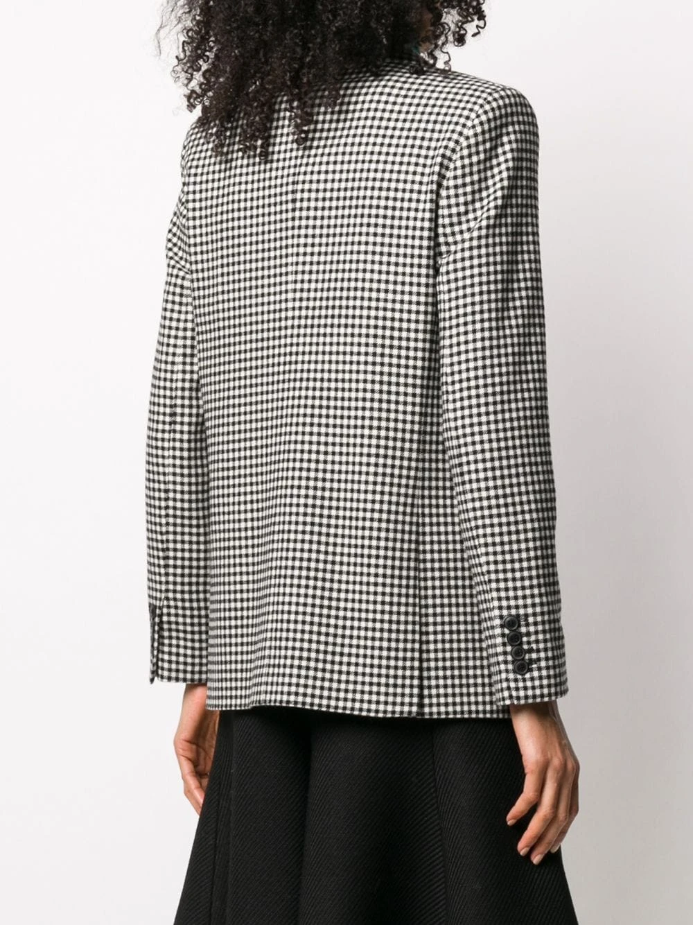 AMI Paris Blazer droit à carreaux Qualité Excellente blazers femme 4 AMI Paris blazer droit à carreaux