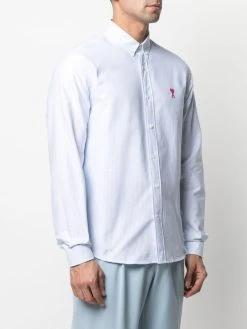 AMI Paris chemise à logo brodé