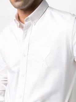 AMI Paris Chemise Ami de Coeur à patch logo Authentique 100% chemises homme 9 AMI Paris chemise Ami de Coeur à patch logo