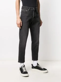 AMI Paris jean slim court