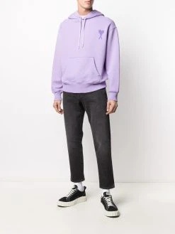 AMI Paris jean slim court