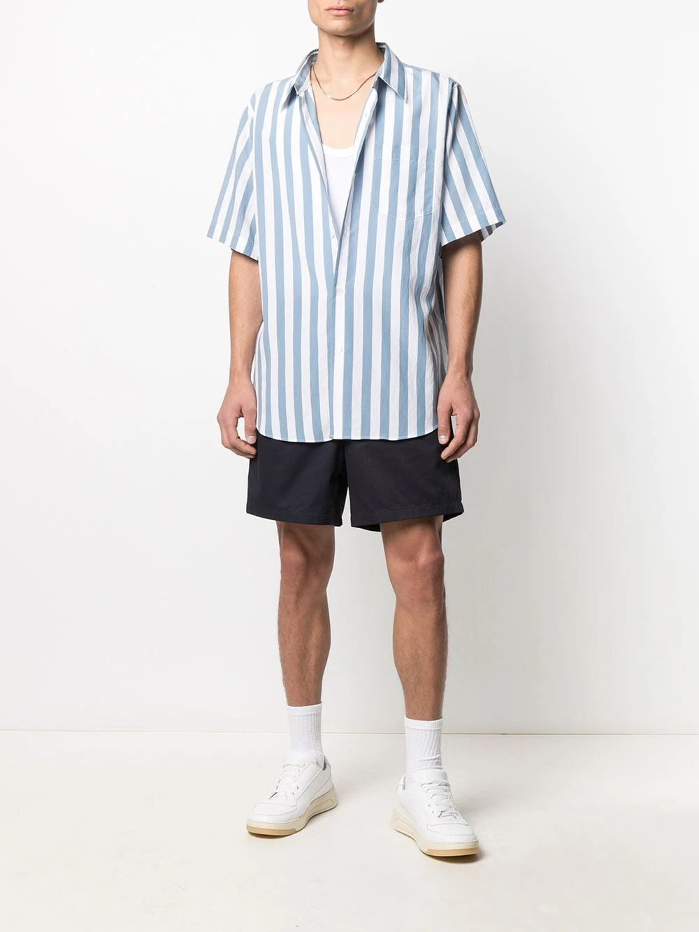 AMI Paris Bermuda à taille élastiquée Prix Ourlé bermudas homme 2 AMI Paris bermuda à taille élastiquée