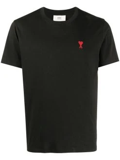 AMI Paris t-shirt à logo brodé