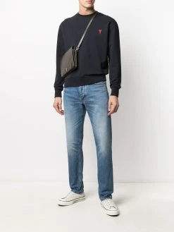 AMI Paris sweat à logo brodé