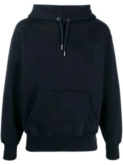 AMI Paris hoodie à patch logo