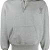 AMI Paris hoodie à patch logo