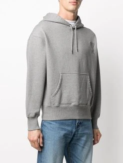 AMI Paris hoodie à patch logo