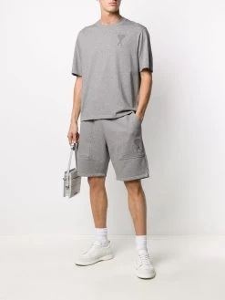 AMI Paris t-shirt à logo brodé