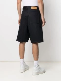 AMI Paris bermuda à motif monogrammé