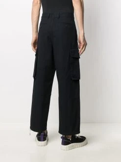 AMI Paris pantalon ample à poches cargo