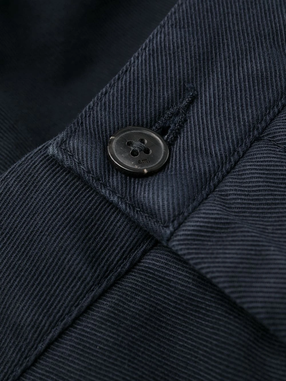 AMI Paris Discount En Ligne Short chino à ourlet retroussé shorts habillés homme 6 AMI Paris short chino à ourlet retroussé