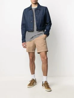 AMI Paris short chino à ourlet retroussé