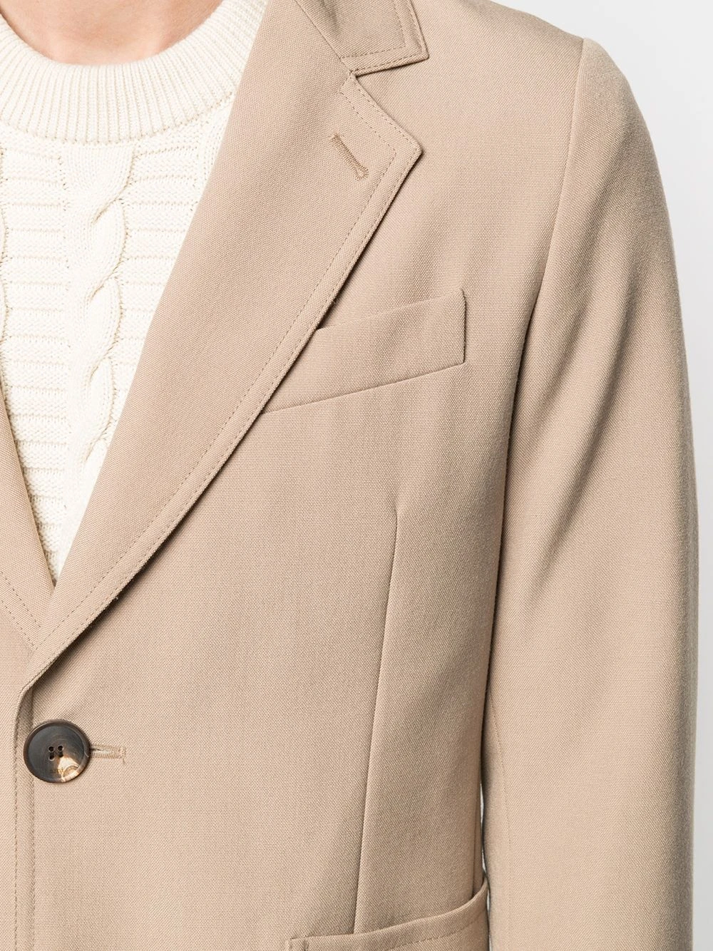 AMI Paris Prix Acceptable Blazer à simple boutonnage blazers homme 5 AMI Paris blazer à simple boutonnage