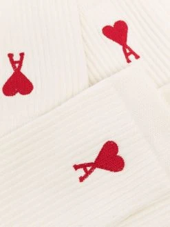 AMI Paris lot de trois paires de chaussettes Ami de Coeur