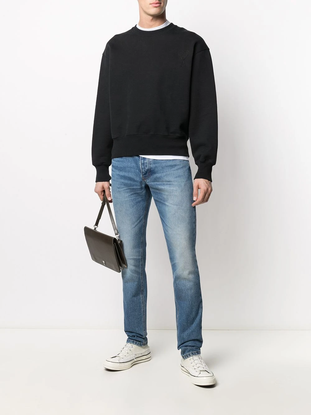 AMI Paris Réduction Jean à coupe slim jeans slim homme 2 AMI Paris jean à coupe slim