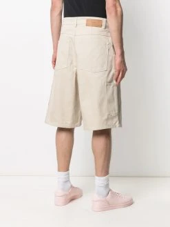 AMI Paris bermuda à motif monogrammé