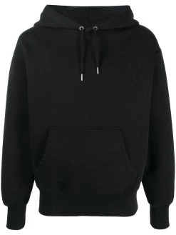 AMI Paris hoodie à patch logo