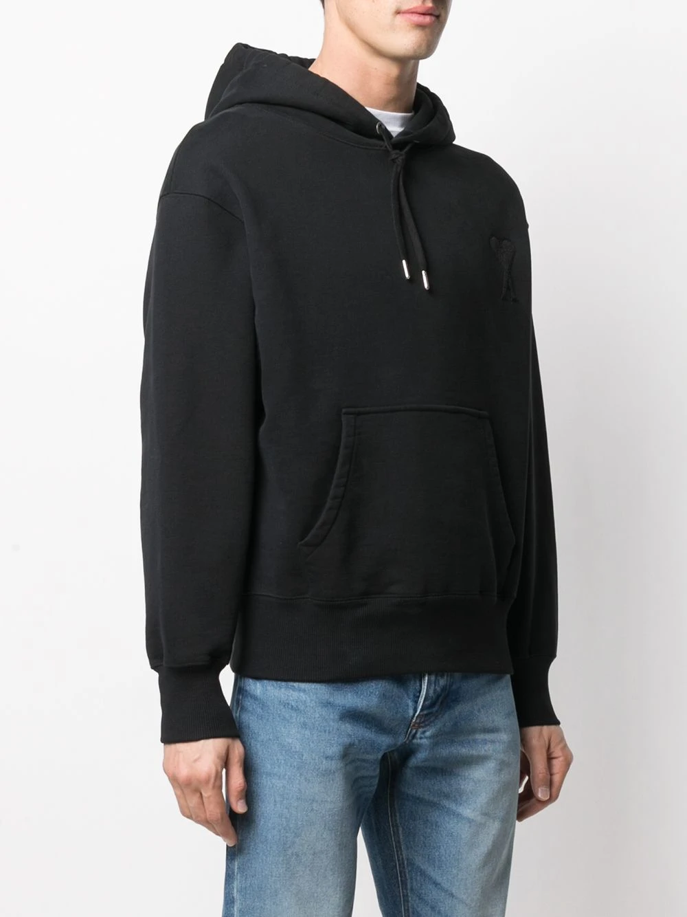 Prix Préférentiel AMI Paris Hoodie à patch logo hoodies homme 3 AMI Paris hoodie à patch logo