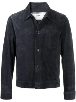 AMI Paris surchemise à design texturé