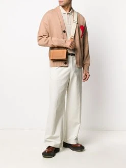 AMI Paris mini sac à bandoulière à design structuré