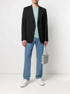 AMI Paris veste à design deux boutons