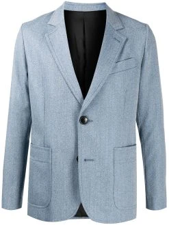 AMI Paris blazer à simple boutonnage
