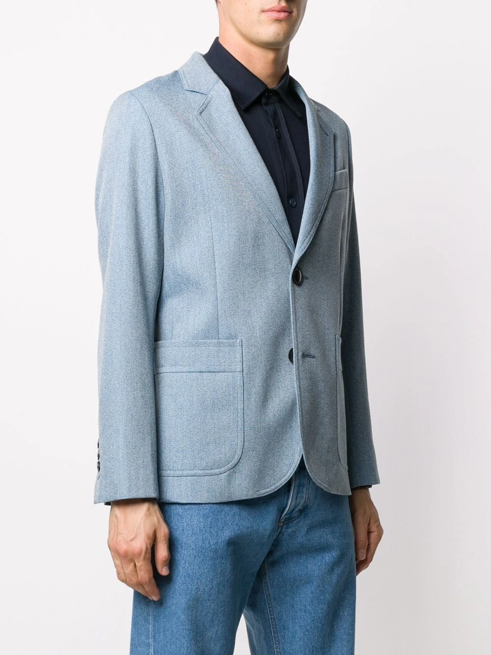 AMI Paris Blazer à simple boutonnage En promotion blazers homme 3 AMI Paris blazer à simple boutonnage