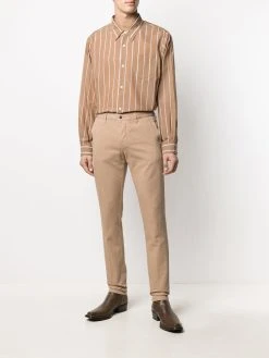 AMI Paris chemise à fines rayures