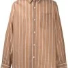 AMI Paris chemise à fines rayures