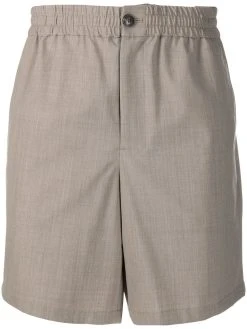 AMI Paris bermuda à taille élastiquée