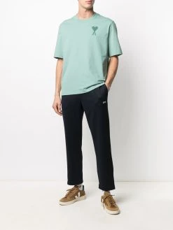 AMI Paris pantalon de jogging à logo brodé